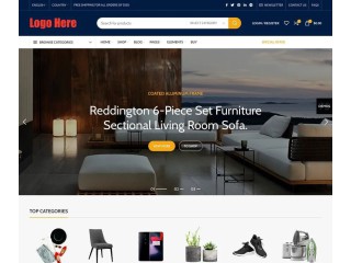 Retail eCommerce Website Design Template