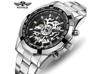 Skeleton Mechanical Watches Automatic Wrist Watch