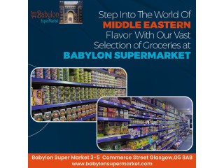 Bulgaria Supermarket In Glasgow – Babylon Supermarket