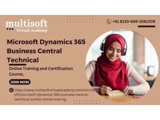 Microsoft Dynamics 365 Business Central Technical Online Training & Certification course