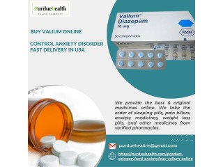 Buy Valium Online | Control Anxiety Disorder fast Delivery in USA