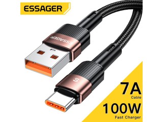 USB Type C Cable For Realme Huawei P30 Pro 66W Fast Charging
