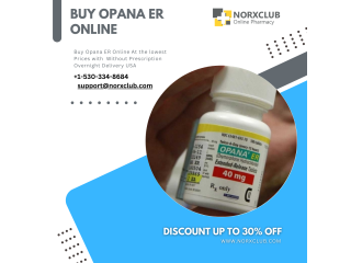 Buy Opana ER Online At lowest Price Overnight Delivery