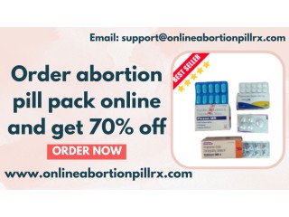 Order abortion pill pack online and get 70% off