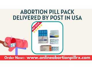 Abortion Pill Pack Delivered By Post in USA