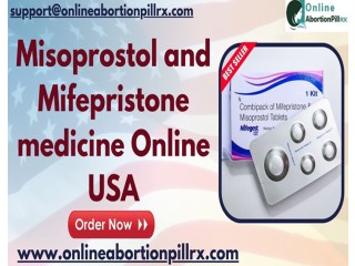 Misoprostol and mifepristone medicine online- USA