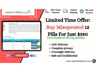 Exclusive Offer: Buy Misoprostol 12 Pills For Just $390! Order Now