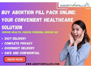 Buy Abortion Pill Pack Online: Your Convenient Healthcare Solution