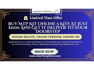 Limited Time Offer: Buy MTP Kit Online 5 Kits At Just $1100 And Get It Delivered To Your Doorstep