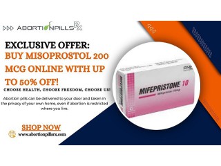 Exclusive Offer: Buy Misoprostol 200 mcg Online with Up to 50% Off!