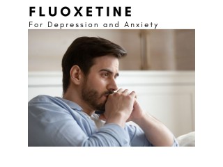 Antidepressant medication fluoxetine 20 mg to treat depression & OCD
