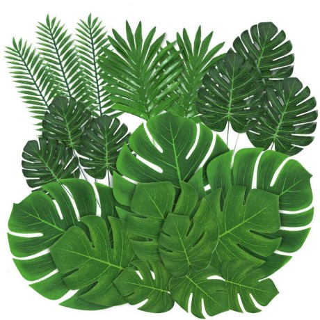 artificial-tropical-palm-leaves-hawaiian-luau-safari-jungle-big-0